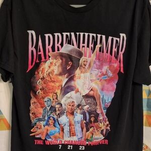 Barbenheimer Graphic T-Shirt - Black